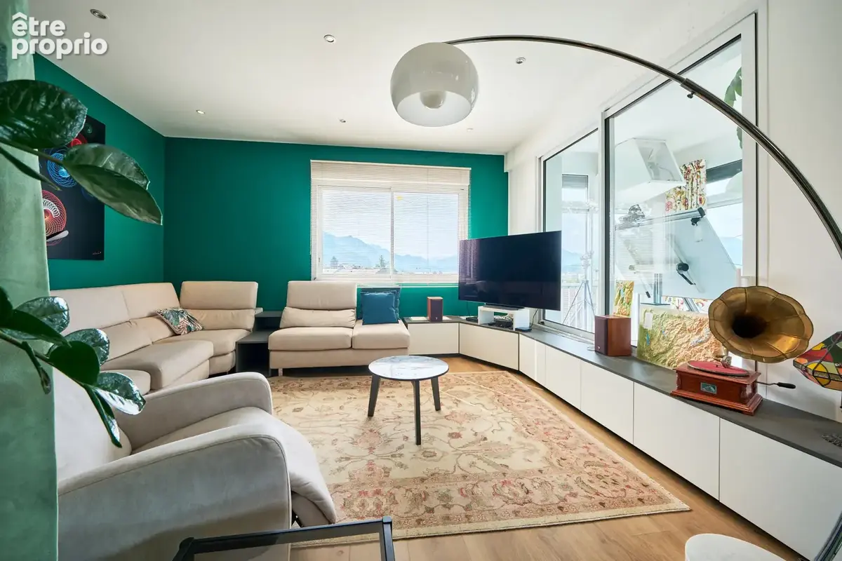 Annecy le vieux dernier etage t5 vue lac - photo 9