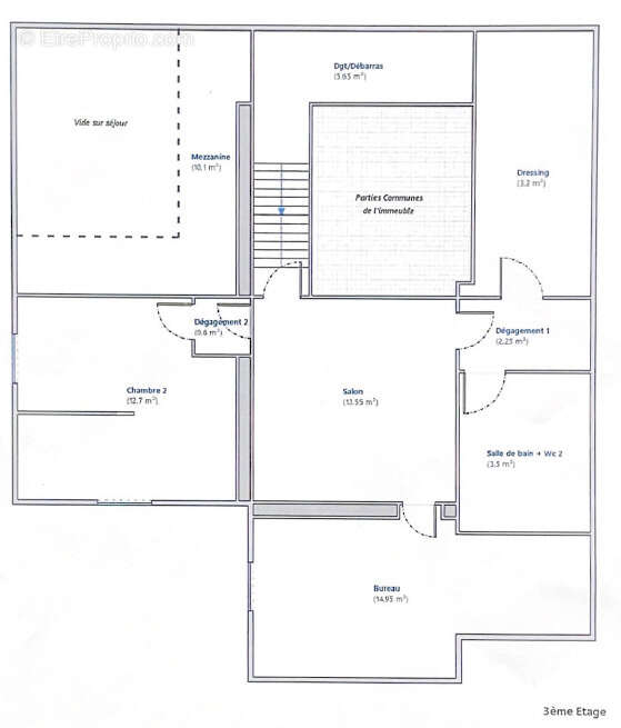 Appartement à PARIS-8E