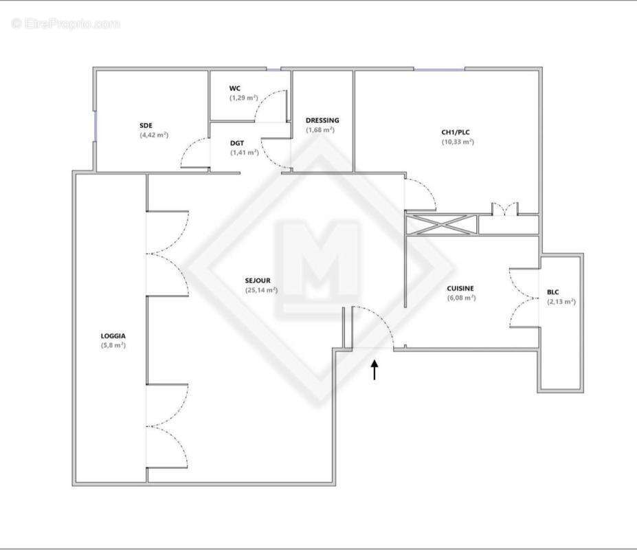 Appartement à MARSEILLE-13E
