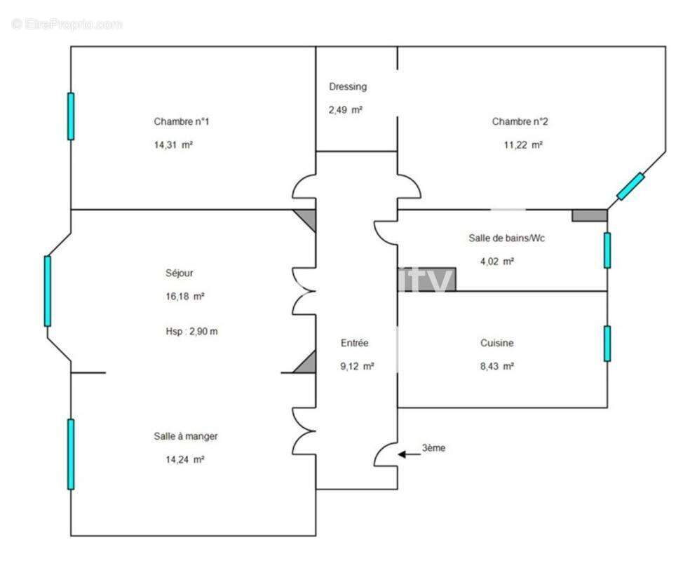 Appartement à NEUILLY-SUR-SEINE