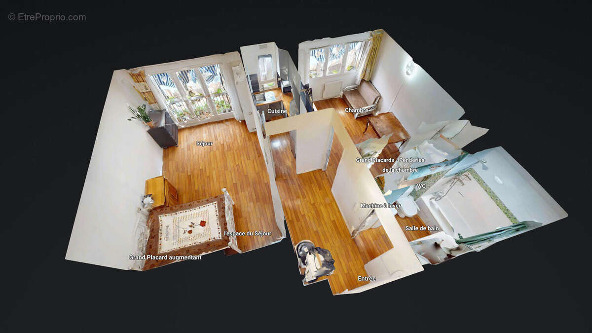 Appartement à AUBERVILLIERS