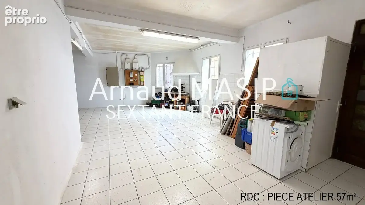 Bien atypique beaux volumes 170 m² hab plus rdc 170 m², gge, terrasse intimiste, 54km de perpignan - photo 13