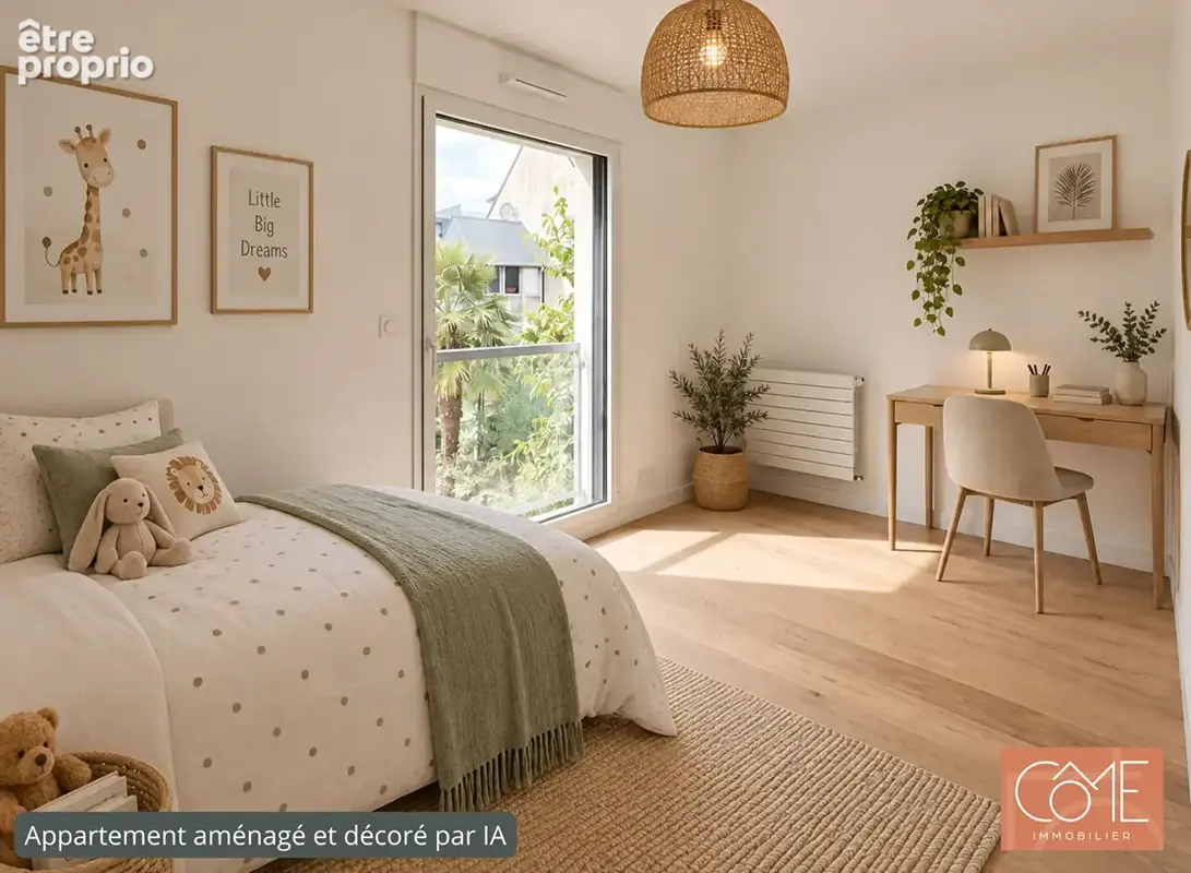 Rennes anatole france - appartement t3 neuf 78 m² - terrasse 12 m² - vue canal de l'ille - parking - résidence de standing - photo 11