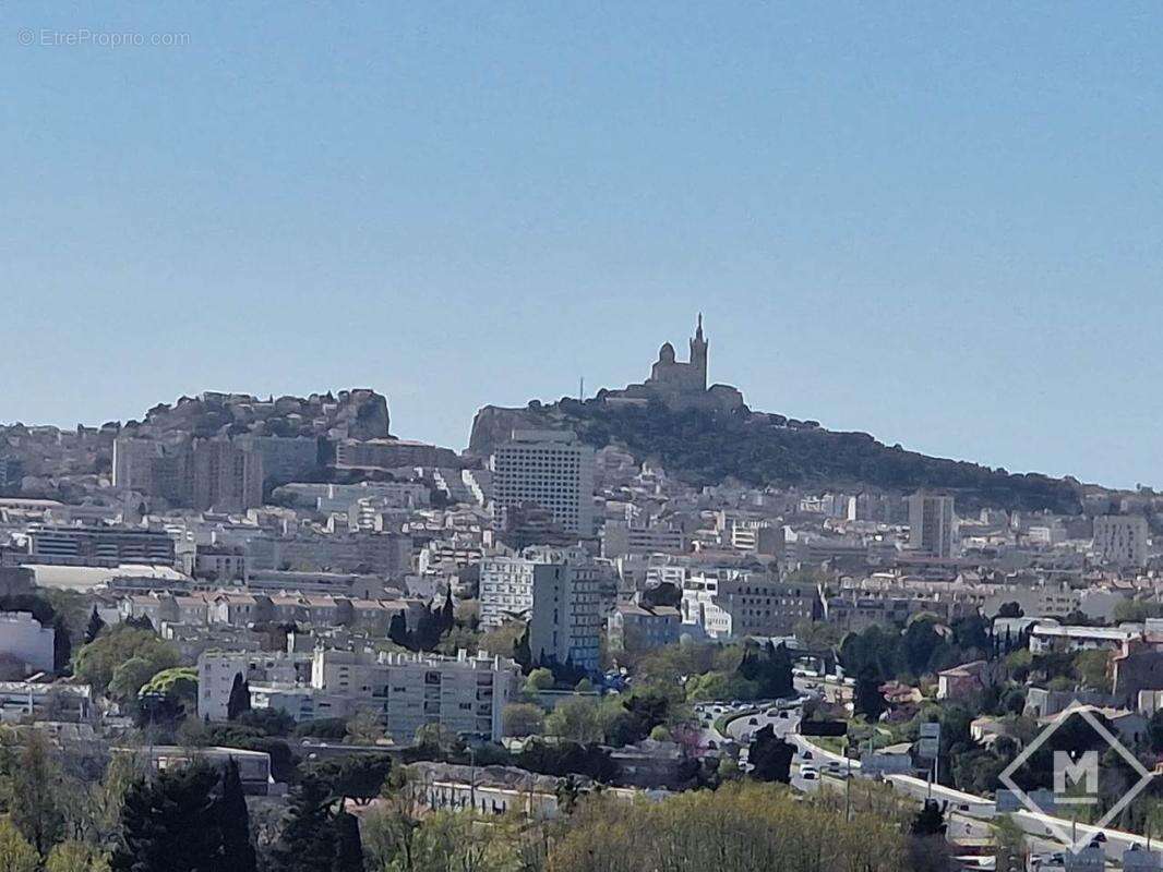 Vue Mer Dégagée et Calme : Appartement 3 Pièces à Vendre à Marseille Saint Loup - photo 3