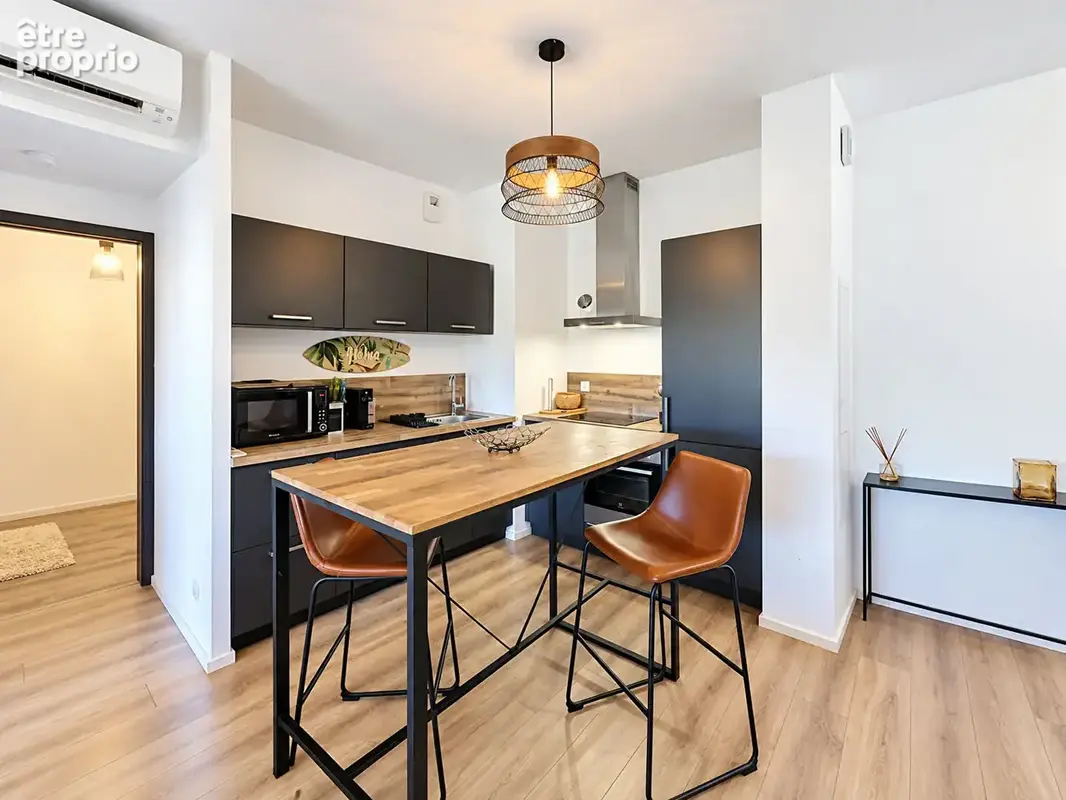 MEZZAVIA - T2 45,71 m² - Résidence récente - Terrasse - Parking - photo 5