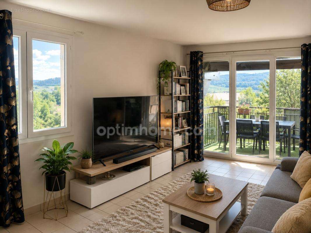 Appartement T3 avec balcon, garage et cave – Allonzier-la-Caille - photo 4