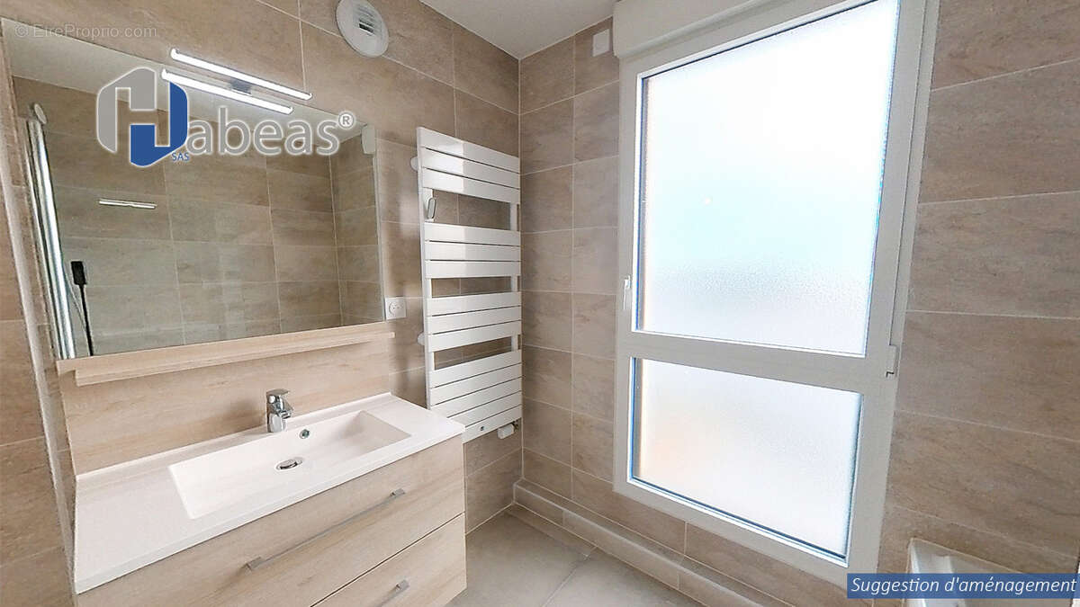 T4 Duplex de 95,42m² avec balcon de 11,87m² - photo 16