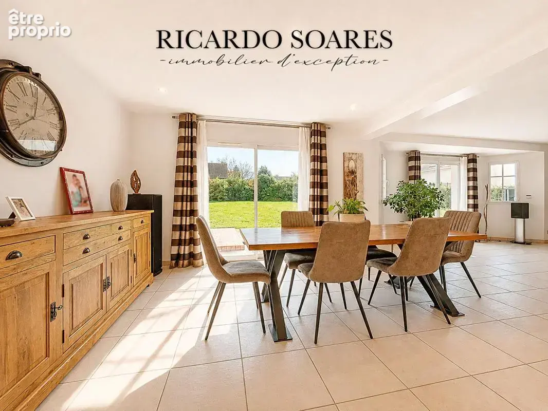 60940 angicourt / propriété d'exception / grands volumes / 242m2 / 5 chambres / double garage / terrain 1373m2 - photo 7