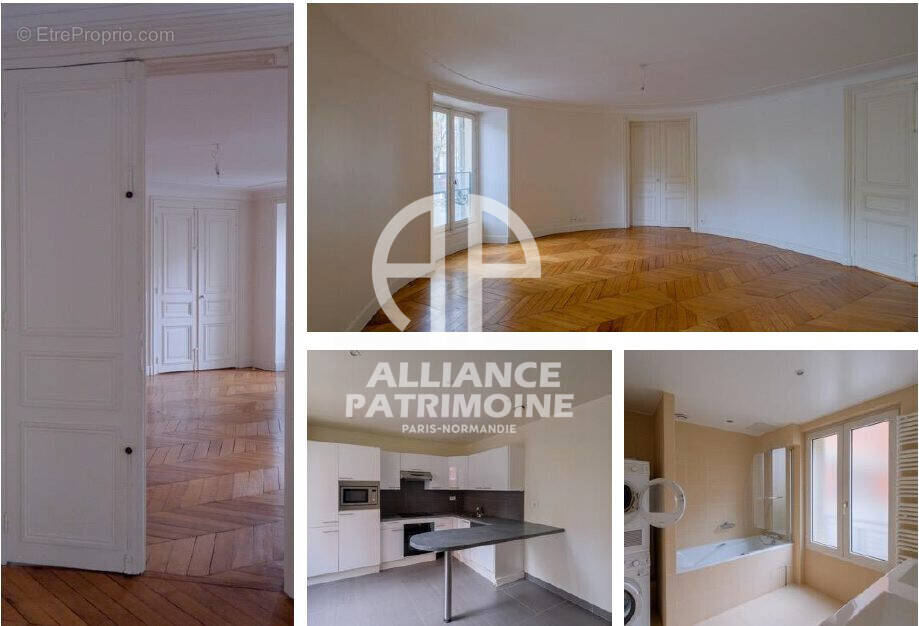 5 Pièces 175.55 M2 IMMEUBLE HAUSMANIEN  - Appartement à PARIS-17E