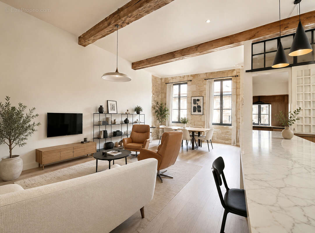 ARCHITECTURE ATYPIQUE- 1700 -Appartement avec terrasse - photo 4
