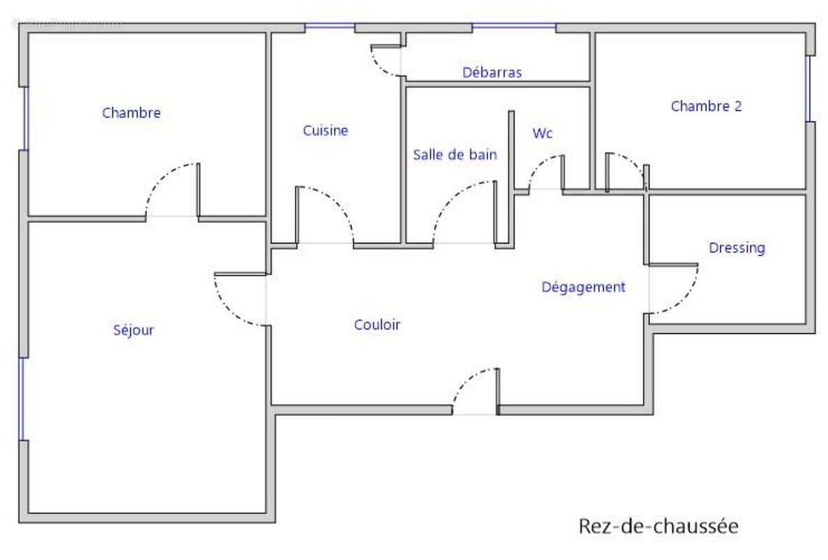 Appartement f3 62 m2 en rez-de-chaussée - photo 11