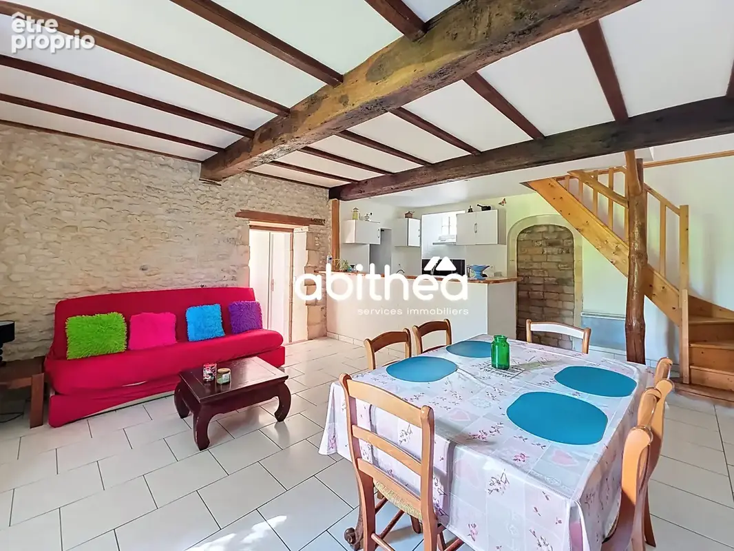 Ensemble immobilier  charentaise 148 m2  4 chambres  gite independant 75 m2  barzan - photo 3