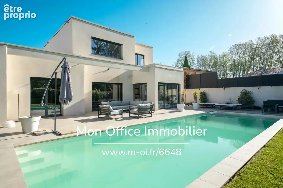 Référence : 6648-YAN - Villa contemporaine - 4 pièces - piscine - garage - photo 1