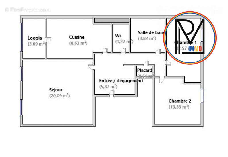 Appartement 66 m² à Montpellier  - photo 5