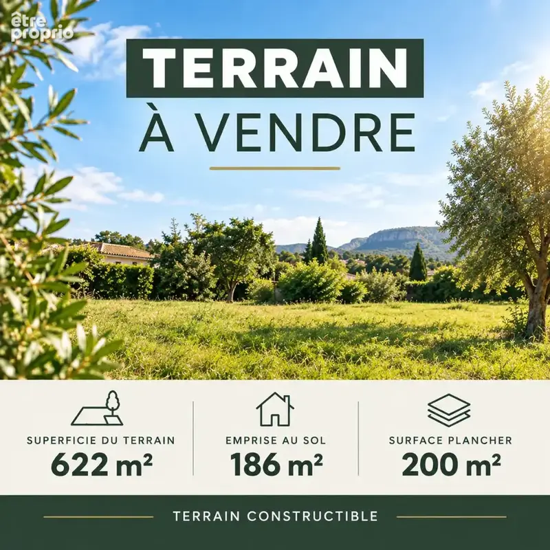 Photo Terrain à La Bouilladisse au prix de 235 000€