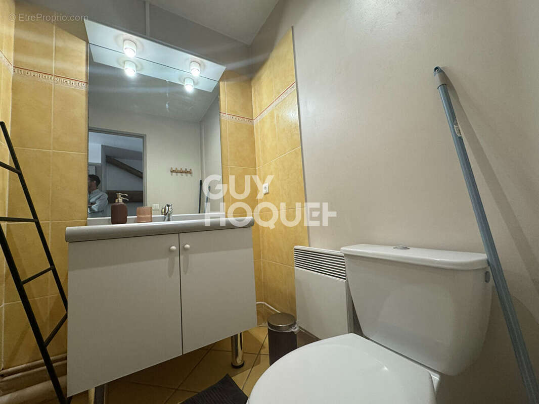 studio dernier étage ascenseur , de 24 m2 au sol -cave -grenier- possible Airbnb - photo 9