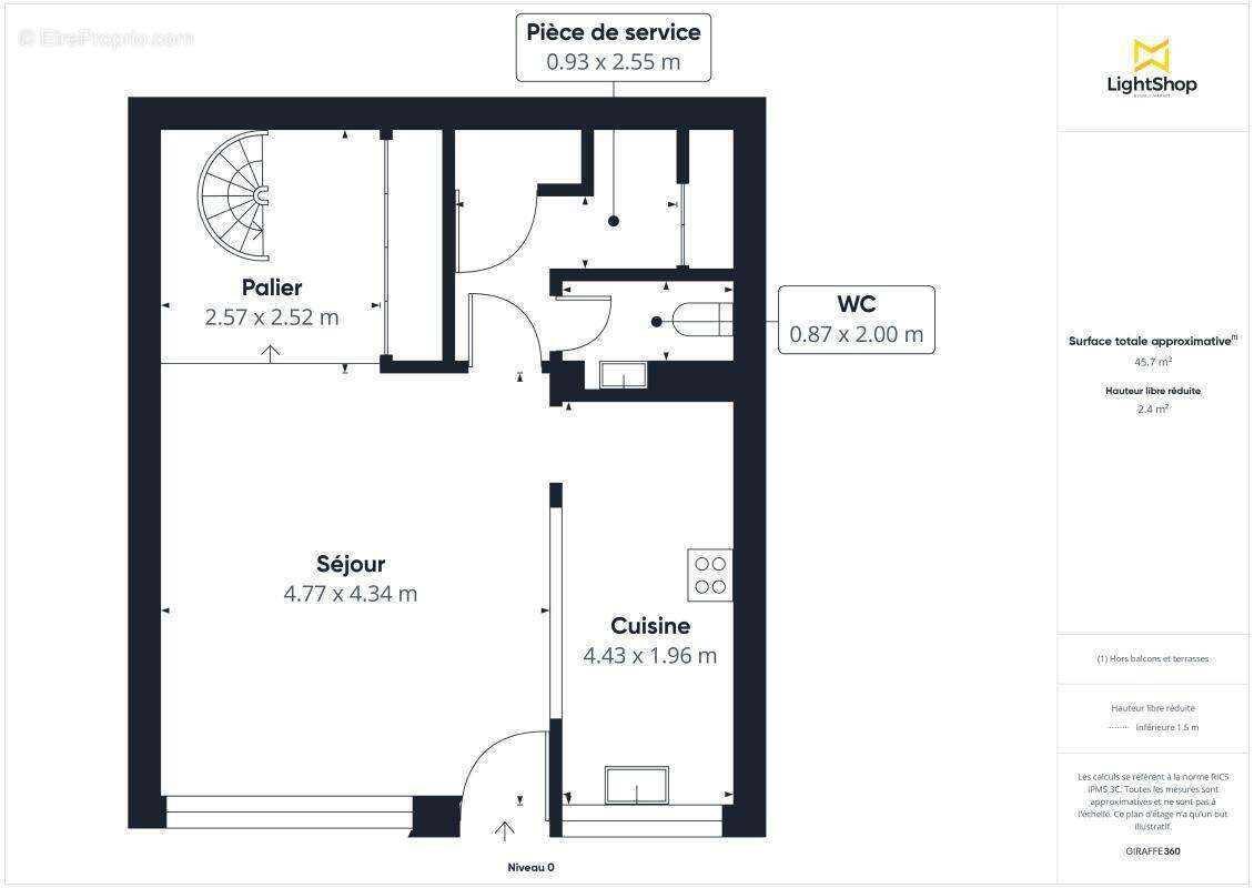 Appartement à PARIS-15E