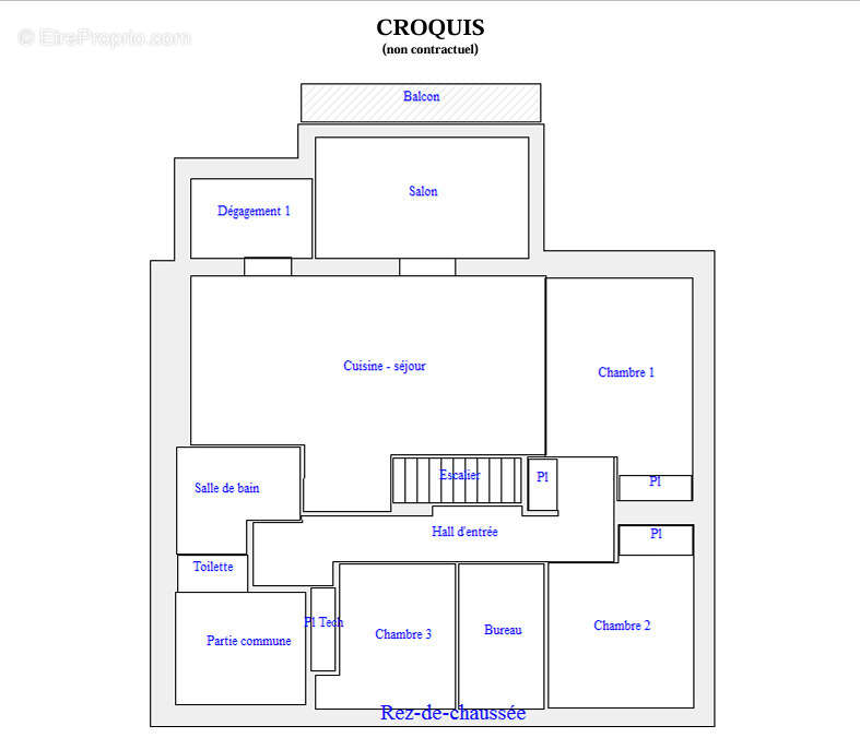 Appartement t5 quimper centre - photo 15