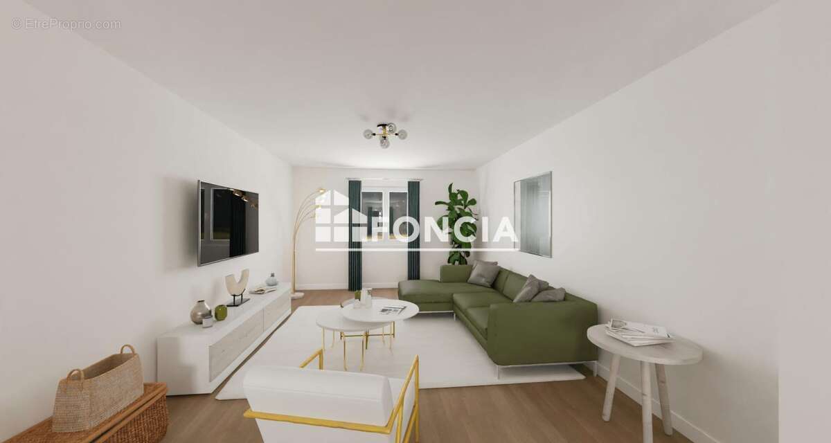 Appartement en Duplex avec jardin Privatif, cave, garage et parking - photo 3