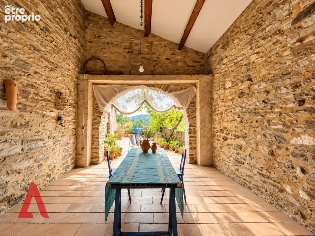 Magnifique maison de caractère avec vue panoramique jusqu'à la Méditerranée  Aigues-Vives - photo 6