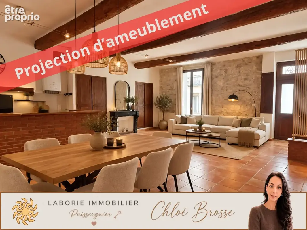 Photo Maison à Puisserguier au prix de 154 000€