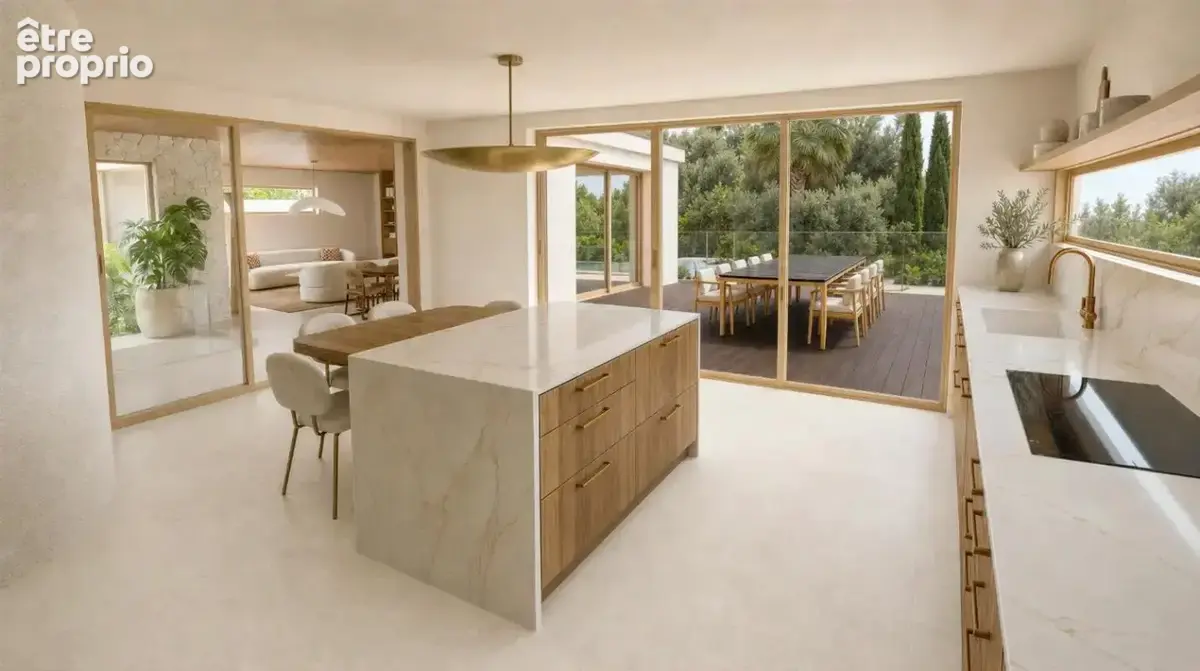 Référence : 7411-les - casa solstice - propriété de prestige dans un écrin de verdure proche plages à cavalaire sur mer - photo 5