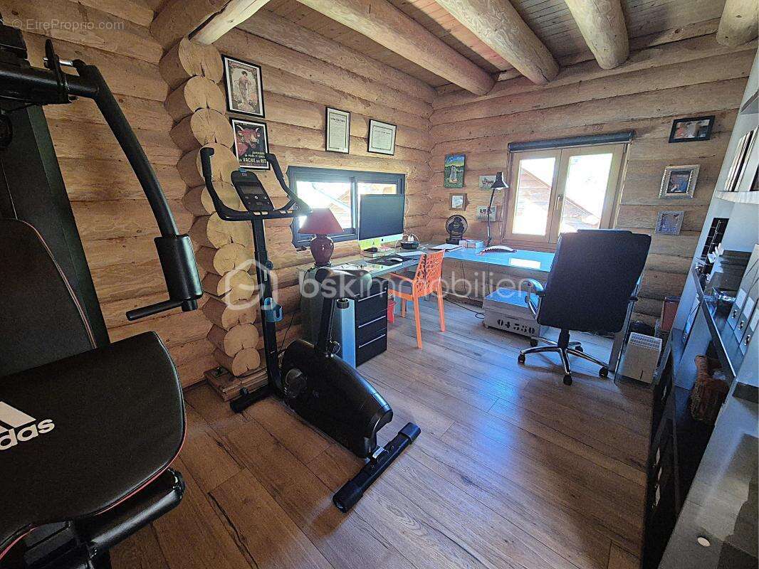  chalet d'exception en rondins – all0s – prestations haut de gamme – vue panoramique  - photo 11