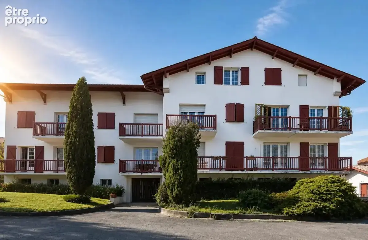 Appartement T3 au dernier étage - 61 m2 - Urrugne centre - photo 1