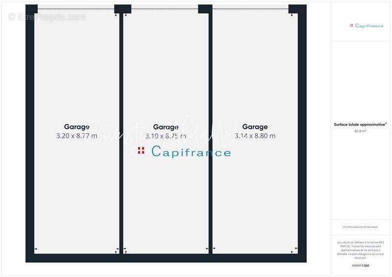 Parking à HAUTELUCE