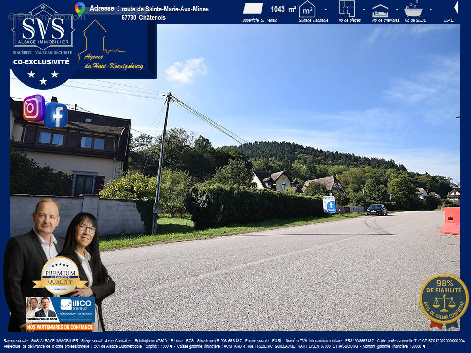 Terrain à CHATENOIS