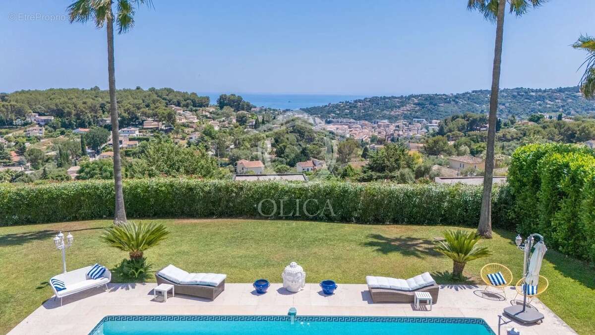 Vallauris - Superbe villa avec vue mer - photo 10