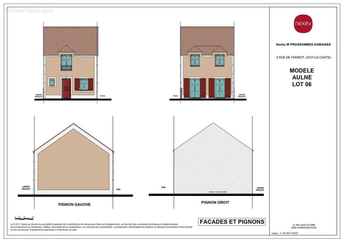 Maison à JOUY-LE-CHATEL