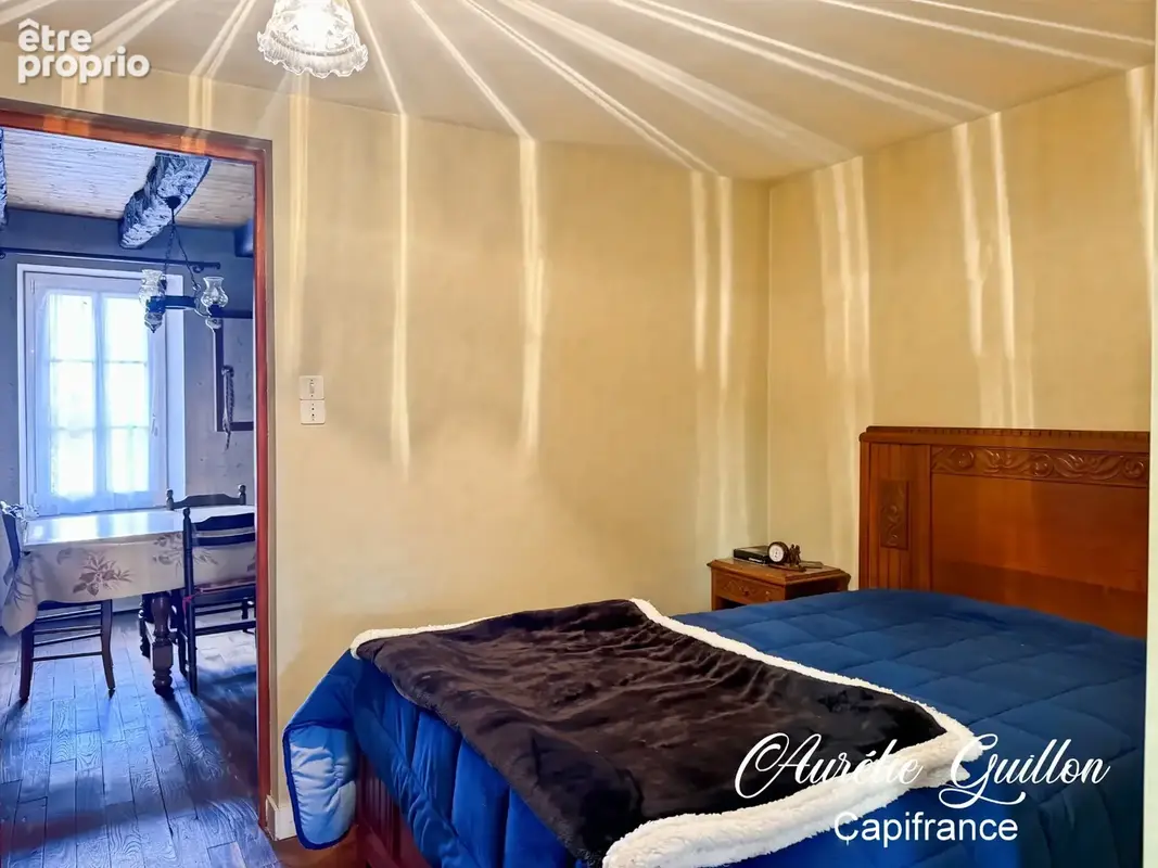 Le Roc-Saint-André – Maison en pierre 5 pièces 80 m2 avec beau potentiel - photo 10