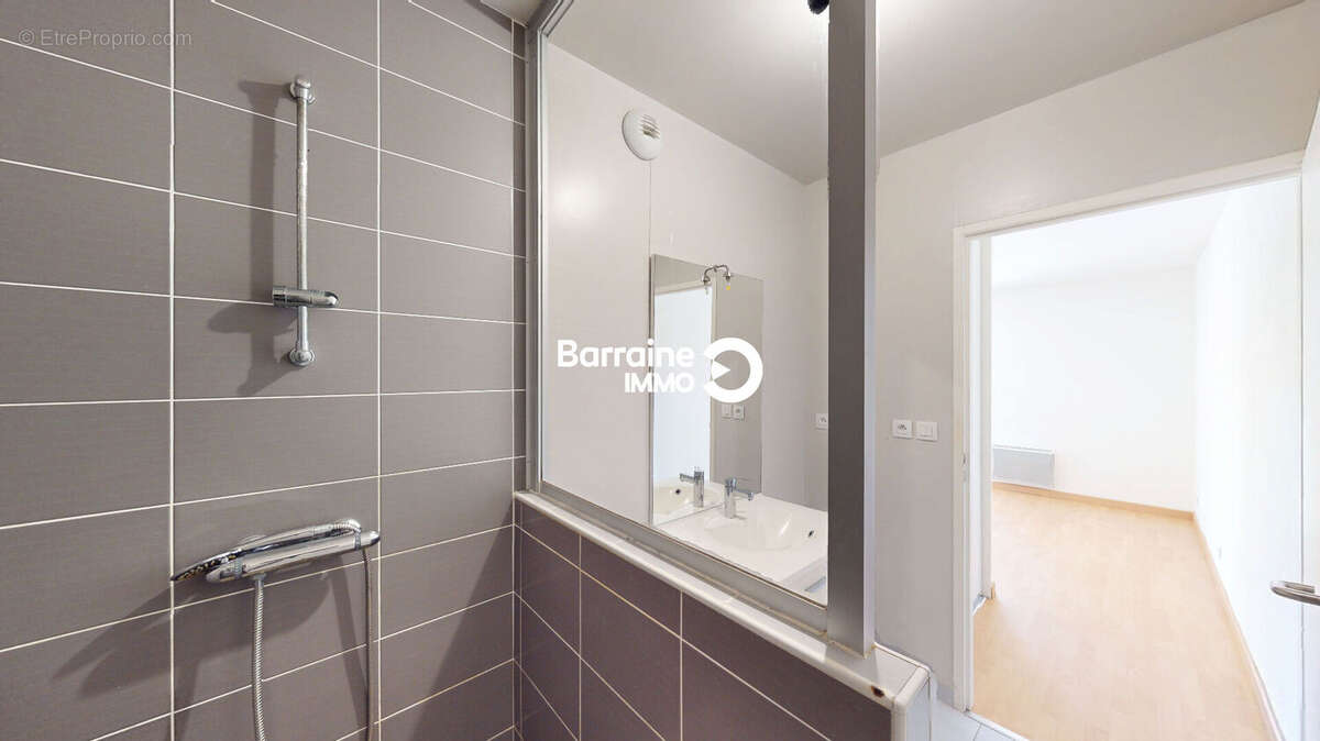 Exclusivite a vendre brest saint marc appartement t2 44 m² avec jardin - residence recente parking securise terrasse de 12 m² ja - photo 9