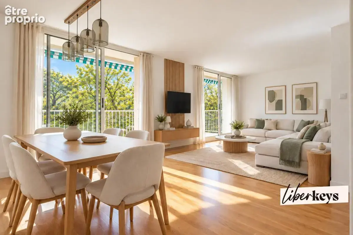 Le Tivoli – 71 m² traversant avec balcon, cave et 3e chambre possible - photo 4