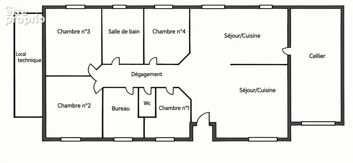 Maison 4 chambres - piscine - 3240 m2 terrain - photo 4