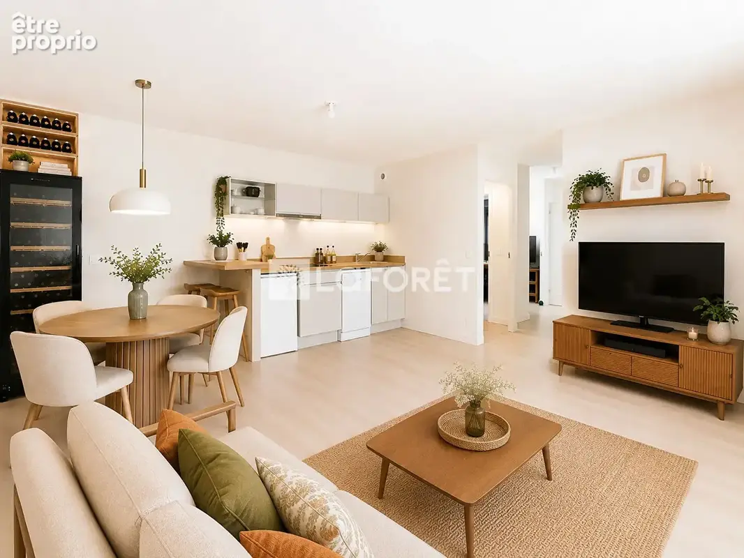 Appartement en RPA Le Bouscat - 3 pièces 60 m2 - photo 2