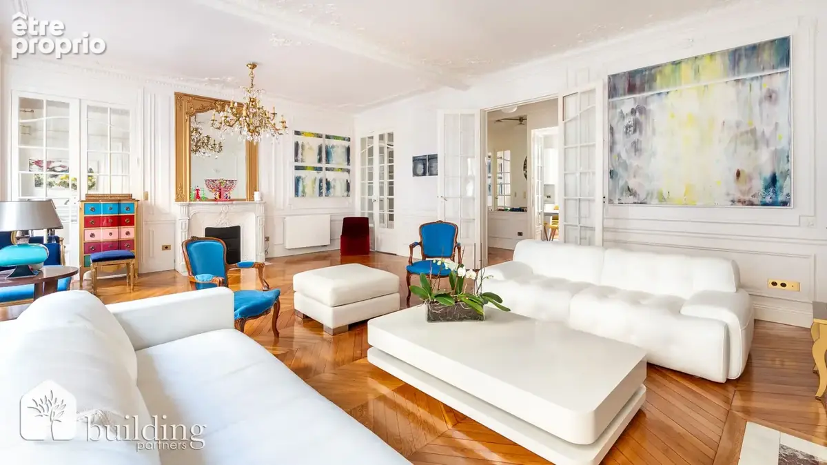 Jouffroy d'Abbans / Tocqueville Paris 17ème - Appartement 6 pièces 170,19 m² avec 2,56 m² de balcon - photo 4