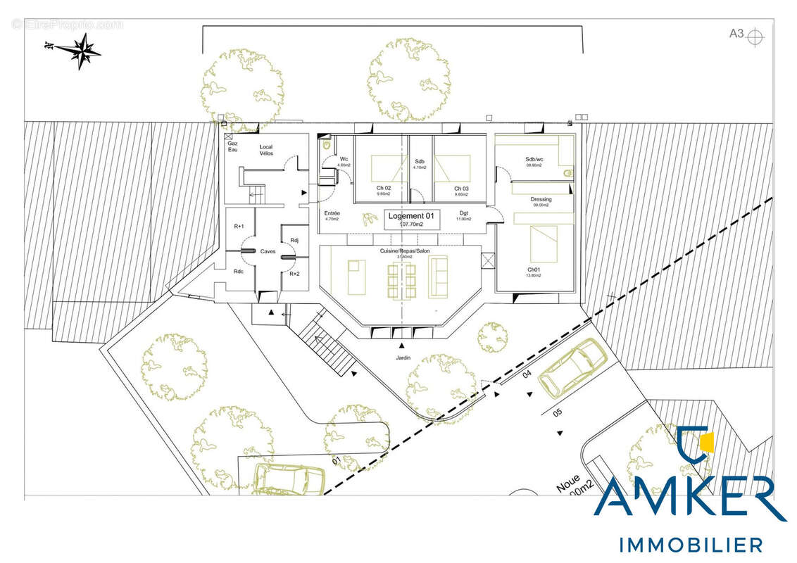 Appartement à NANTES