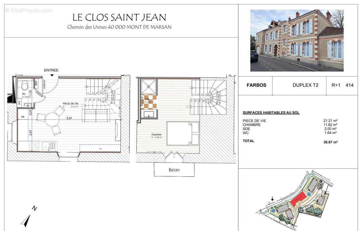 Appartement à MONT-DE-MARSAN