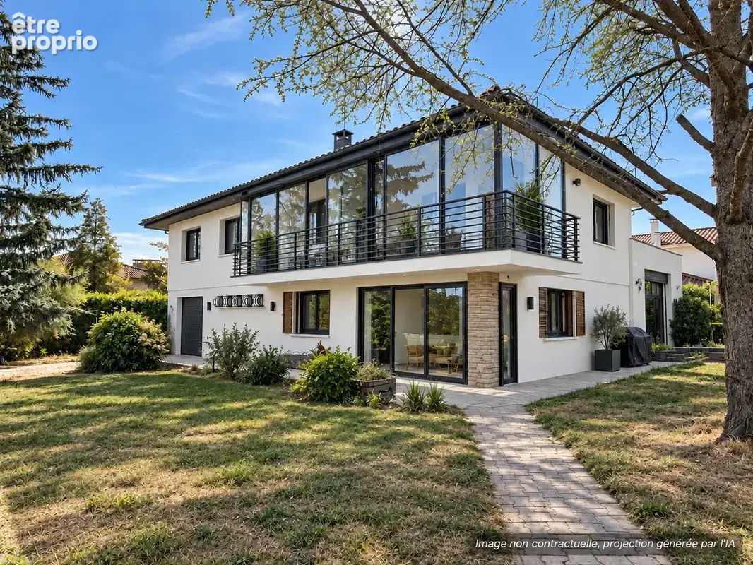Très belle maison familiale de 260 m2 rénovée avec goût sur terrain de 1500 m2 au calme - photo 11