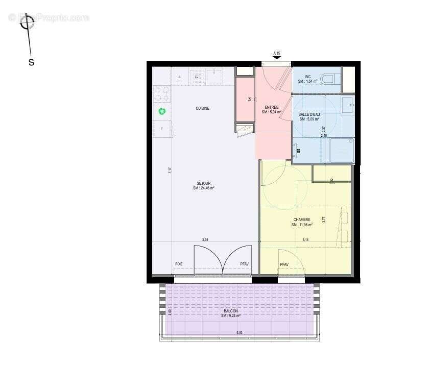 Photo 4 - Appartement à LA SEYNE-SUR-MER