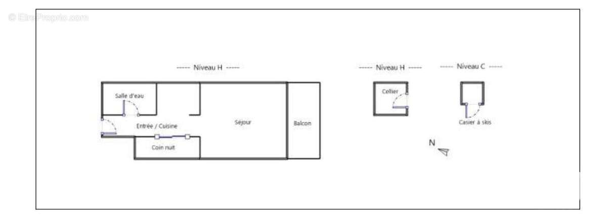 Appartement 23 m² à Astugue  - photo 9