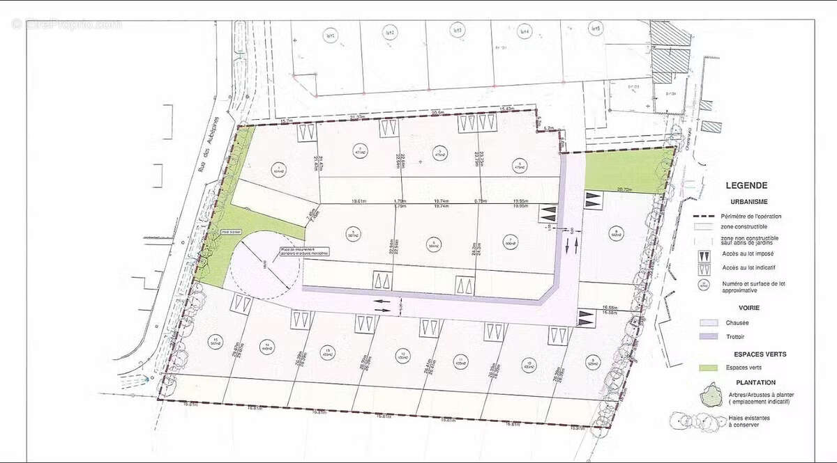 Terrain à COUDEVILLE-SUR-MER