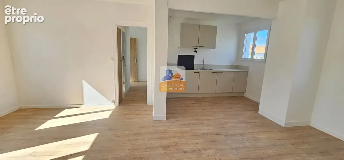 Rezé grand t2 de 44,40 m² -  climatisation - rénové en 2026 - jardin privatif - photo 6