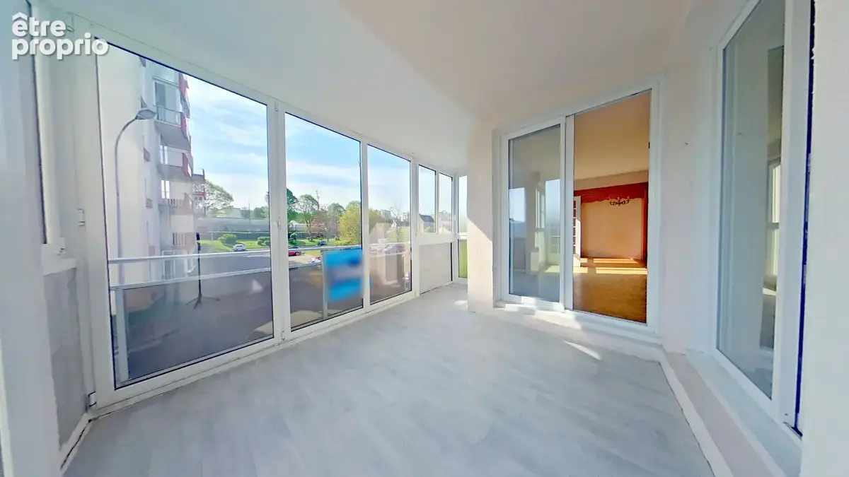 Bel appartement  t5 a vendre brest saint-jacques-kerzu-géant- dalle béton - deux parkings - photo 2