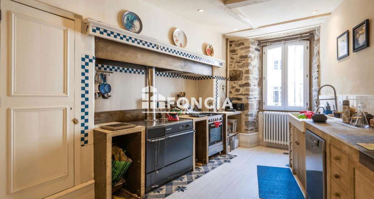 Appartement de caractère de 147 m² avec local professionnel de 89 m², studio indépendant, annexe à rénover, cour privative et co - photo 5