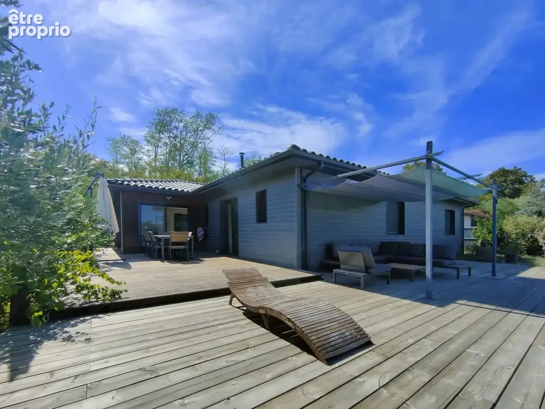 CABANAC, Maison récente en bois de 126 m² sur 1314 m² de terrain - photo 3