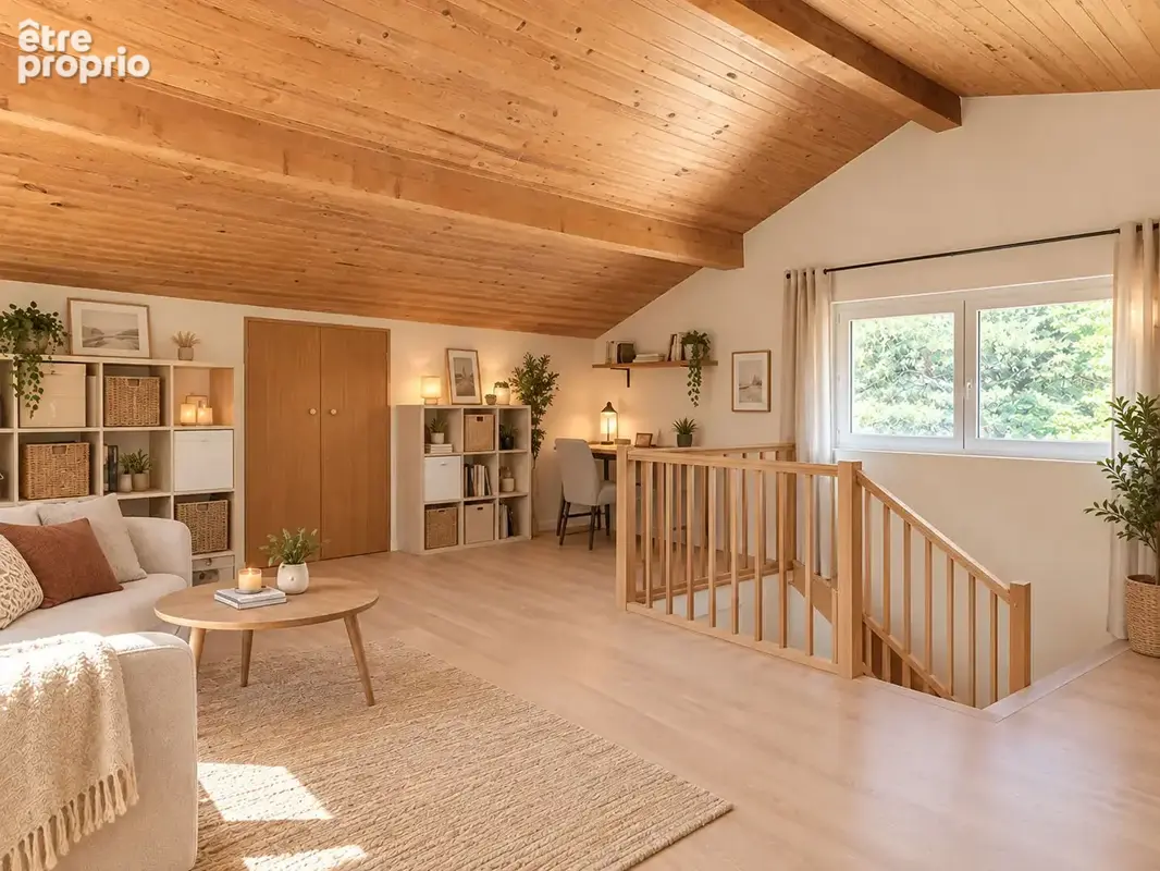 Maison à potentiel avec terrain boisé au calme - photo 1