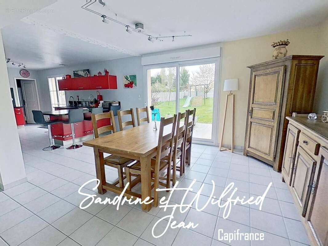 LES TROIS LACS (27) - Maison individuelle - 4 chambres + bureau - vie de plain-pied - terrain de 1200 m² - photo 4